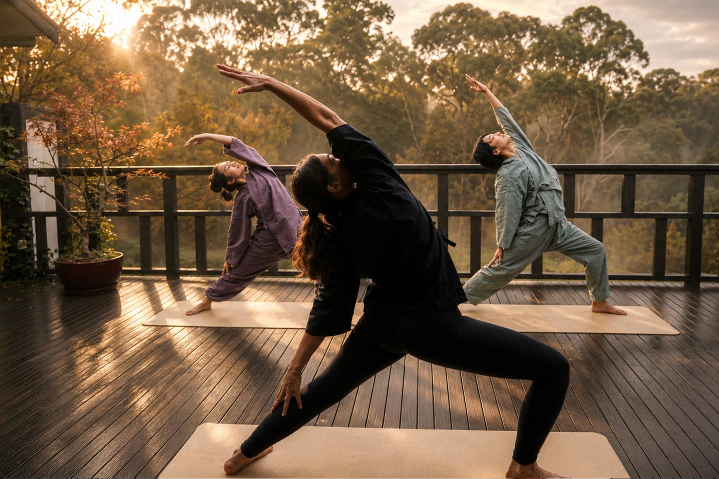 Seasonal Yoga Retreats Shizuka Ryokan